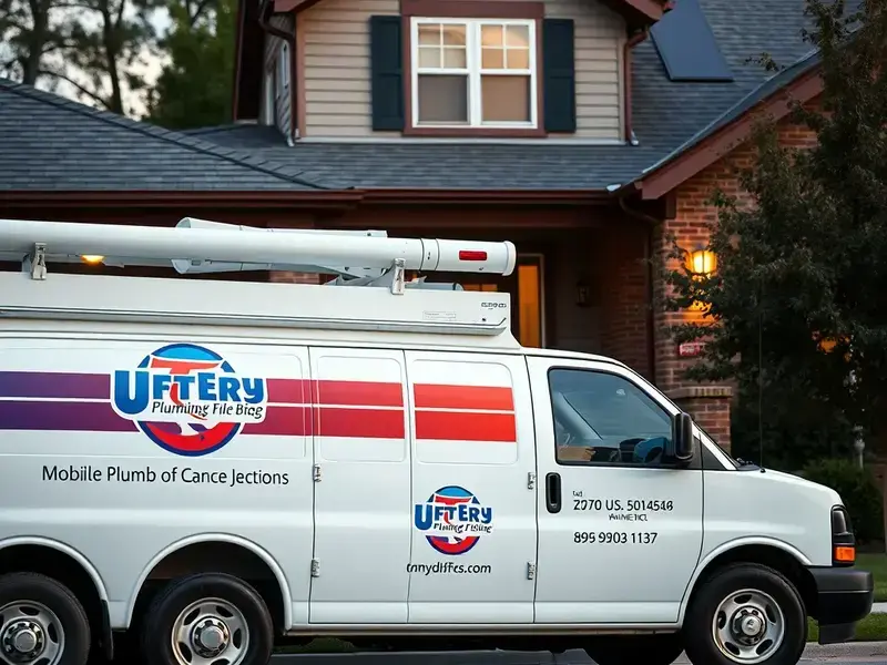 Our service truck ready for your call