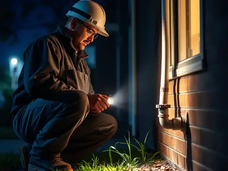 Emergency plumbing service